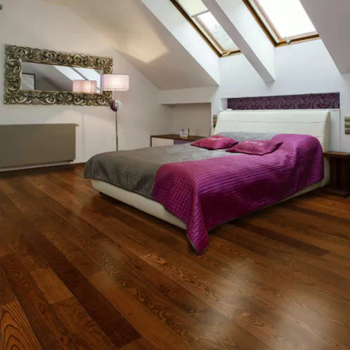 Паркетная доска Tarkett Tango Ясень Коньяк Браш 