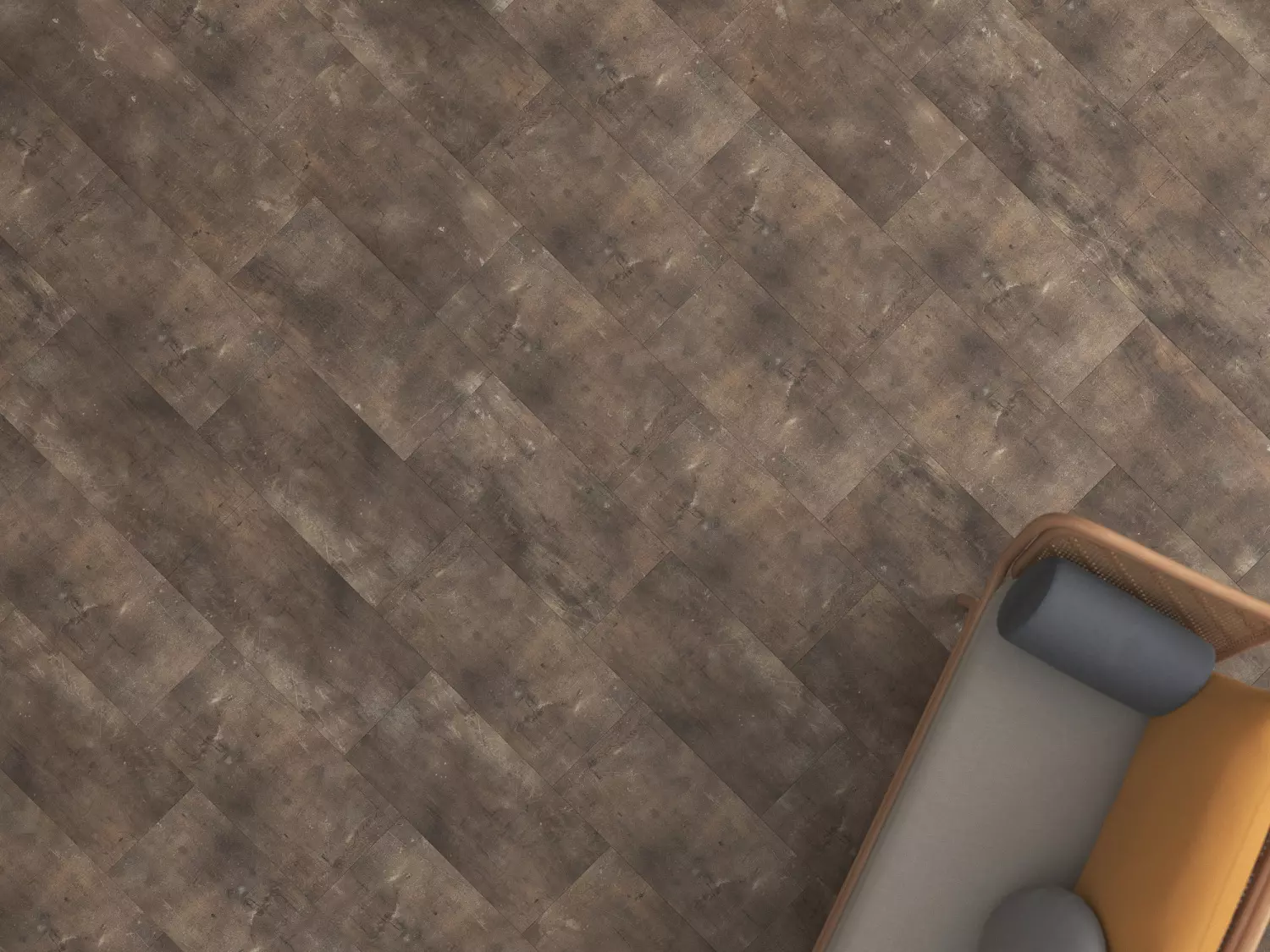 Кварцвиниловая плитка клеевая Fine Floor Stone FF-1442 Бангалор