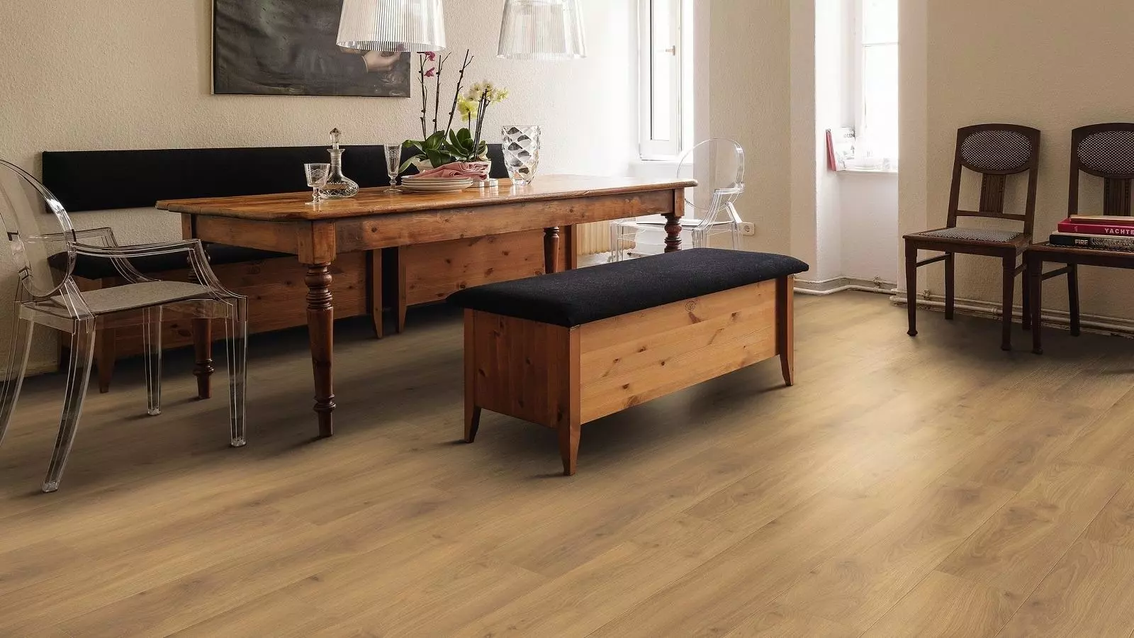 Ламинат Haro Tritty 100 Дуб Эмилия Медовый 32 класс арт.538692