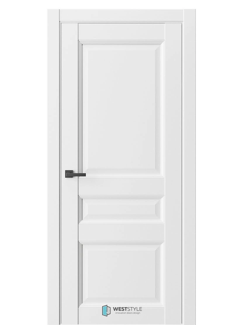 Межкомнатная дверь WestStyle Enika Enika 5 ДГ  Emlayer Белый