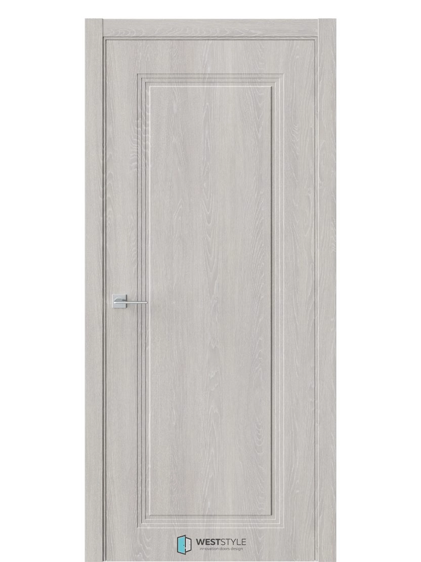 Межкомнатная дверь WestStyle Monte Monte 1 ДГ  Дуб серый