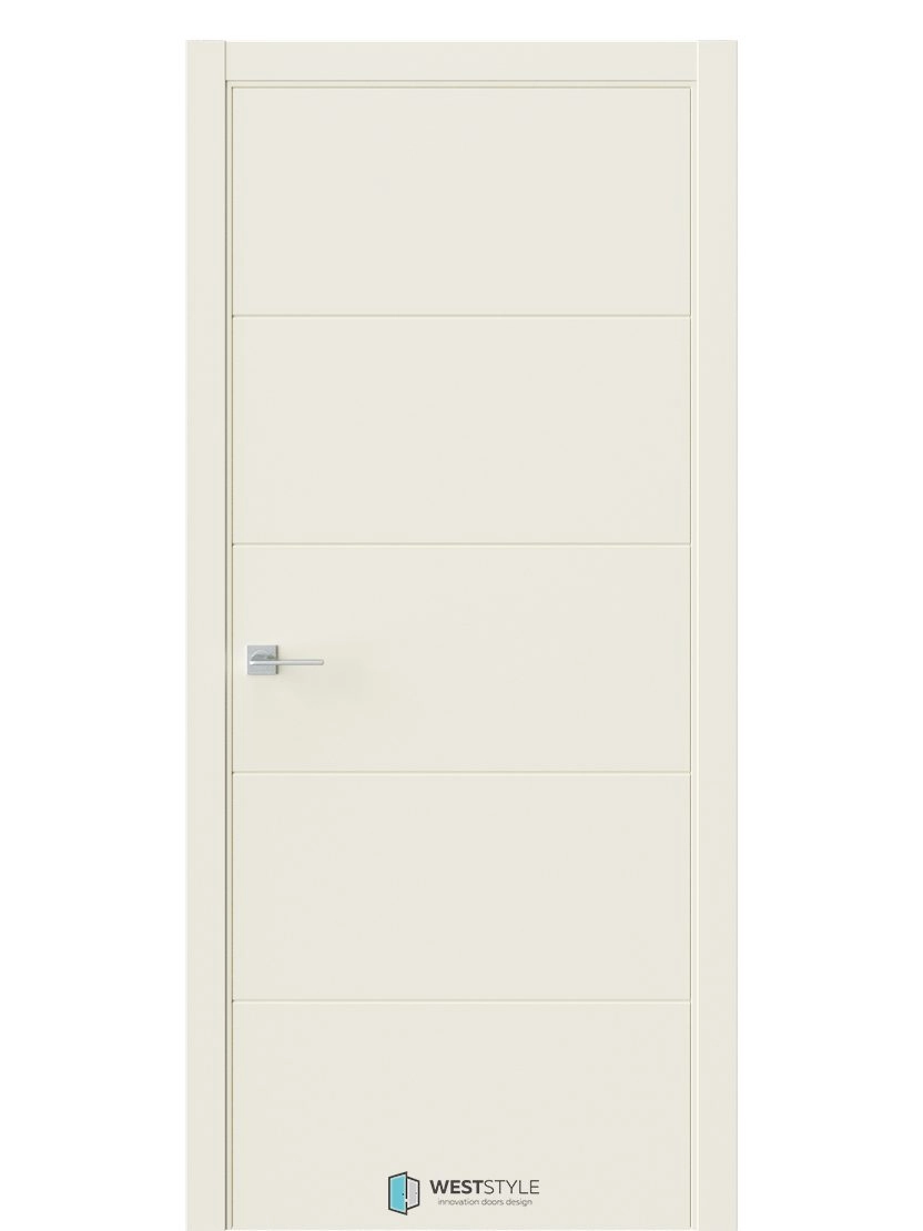 Межкомнатная дверь WestStyle Prime Prime 2 ДГ Ваниль